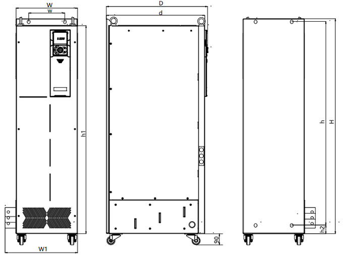 XFC580系列低压变（biàn）频器(图5)