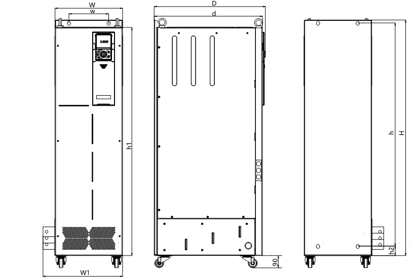 XFC550系（xì）列低压变频器（qì）(图7)